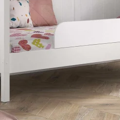 Weißes Hausbett dreiseitig geschlossen - Grandory