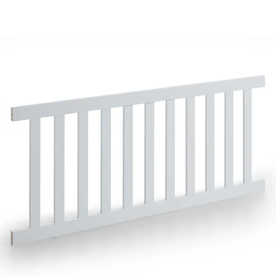 Weißes Holz Babybett inklusive Umbauseiten - Satumare