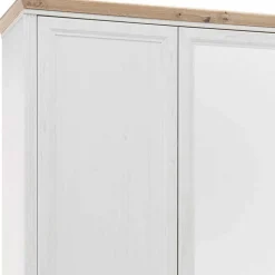 Weißes Landhaus Schlafzimmer Set - Maggio (fünfteilig)