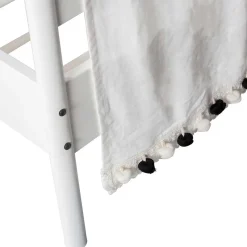 Weißes Metallbett mit Baldachin - Jenva