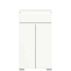 Weißes Schuh-Vertiko in modernem Design - Dany