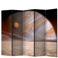 Weltall Paravent mit farbigem Motivdruck - Tiara