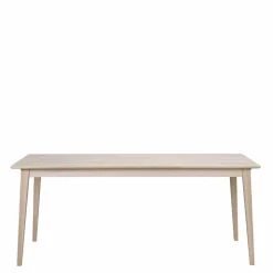 White Wash Essgruppe aus Eiche - Pessoa (siebenteilig)