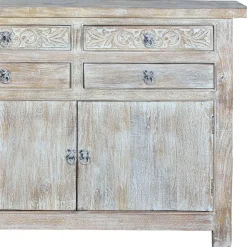 White Wash Sideboard - Shabby Chic - Catlony
