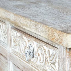 White Wash Sideboard - Shabby Chic - Catlony
