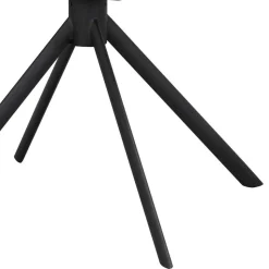 White Wash Tisch & Lederstühle - Senatau (siebenteilig)