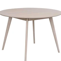 White Wash Tischgruppe in Rund - Navassa III (fünfteilig)