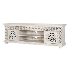 White Wash TV Lowboard - dekoratives Design - Snake