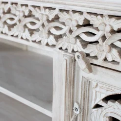 White Wash TV Lowboard - dekoratives Design - Snake