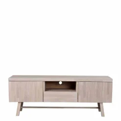 White Wash TV Lowboard aus Eiche - Dioca