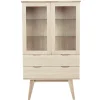 White Wash Vitrine im Skandi Design - Pessoa