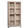 White Wash Vitrinenschrank modern - Myras