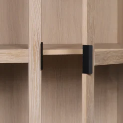 White Wash Vitrinenschrank modern - Myras