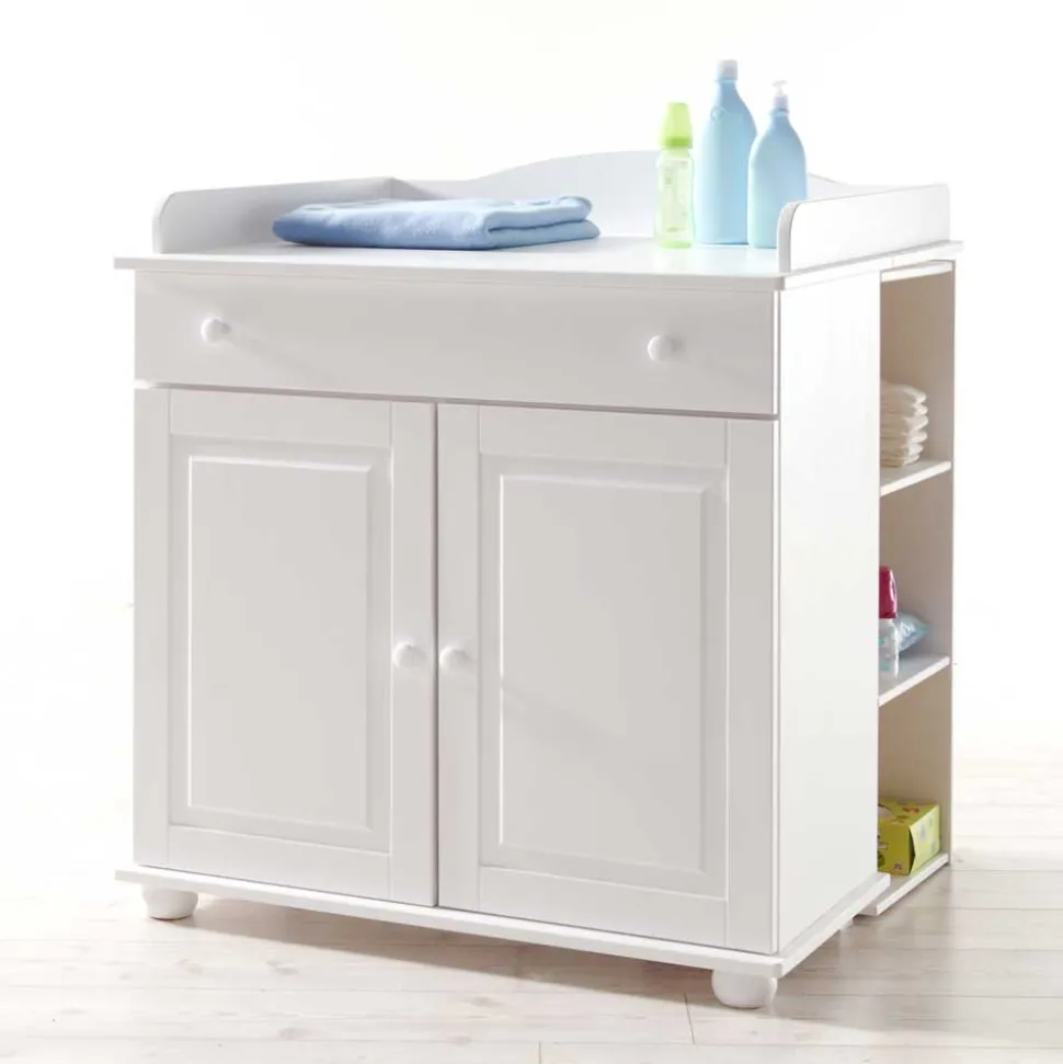 Wickeltisch Narcisso in Weiß