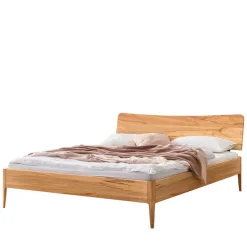 Wildbuche Doppelbett in 160x200 oder 180x200 - Urezzas