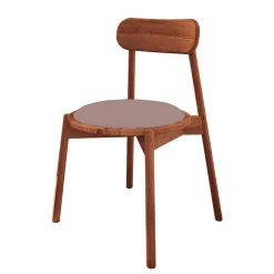 Wildbuche Stühle mit Polstersitz - Indrya (2er Set)