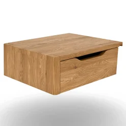 Wildeiche Designerbett 140x200 cm - Donlazi