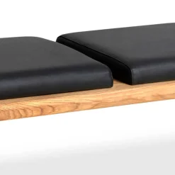 Wildeiche Esstischbank mit drei Sitzplätzen - Jessmine