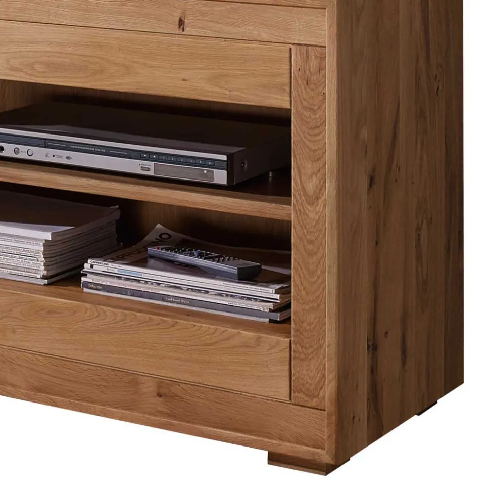 Wildeiche Fernsehtisch Troncon mit 130 cm Breite