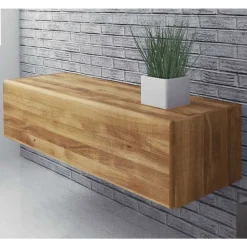 Wildeiche Hängeschrank Vaskov massiv geölt