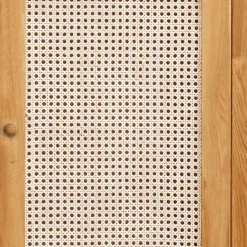 Wildeiche Kleiderschrank mit Wiener Geflecht - Ambrosso