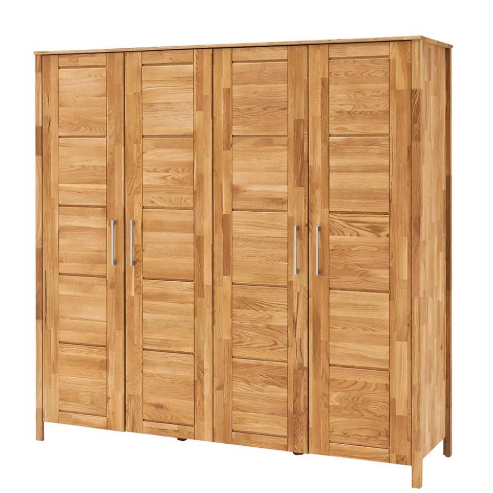 Wildeiche Kleiderschrank mit Ausstattung - Memba I