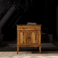 Wildeiche Kommode Masdamos massiv geölt