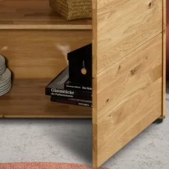 Wildeiche Kommode mit Schublade - Feanor