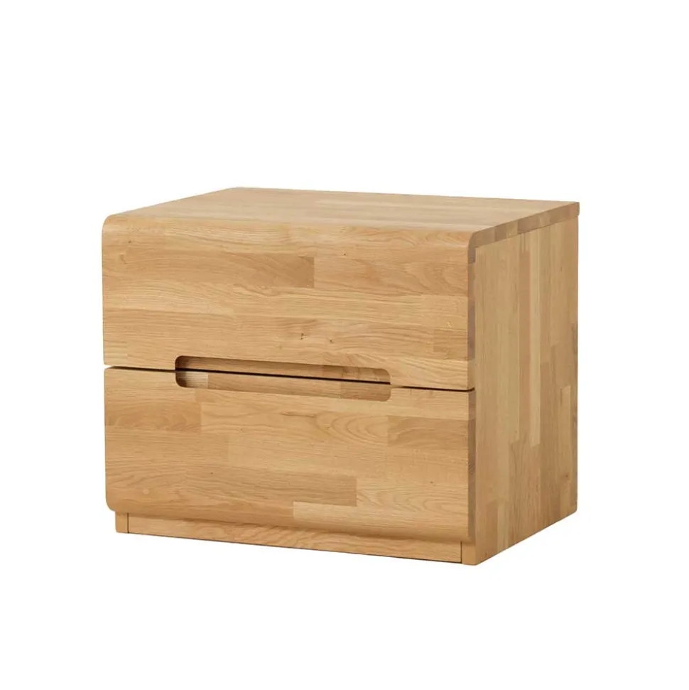 Wildeiche Nachtkommode Rosario honigfarben geölt