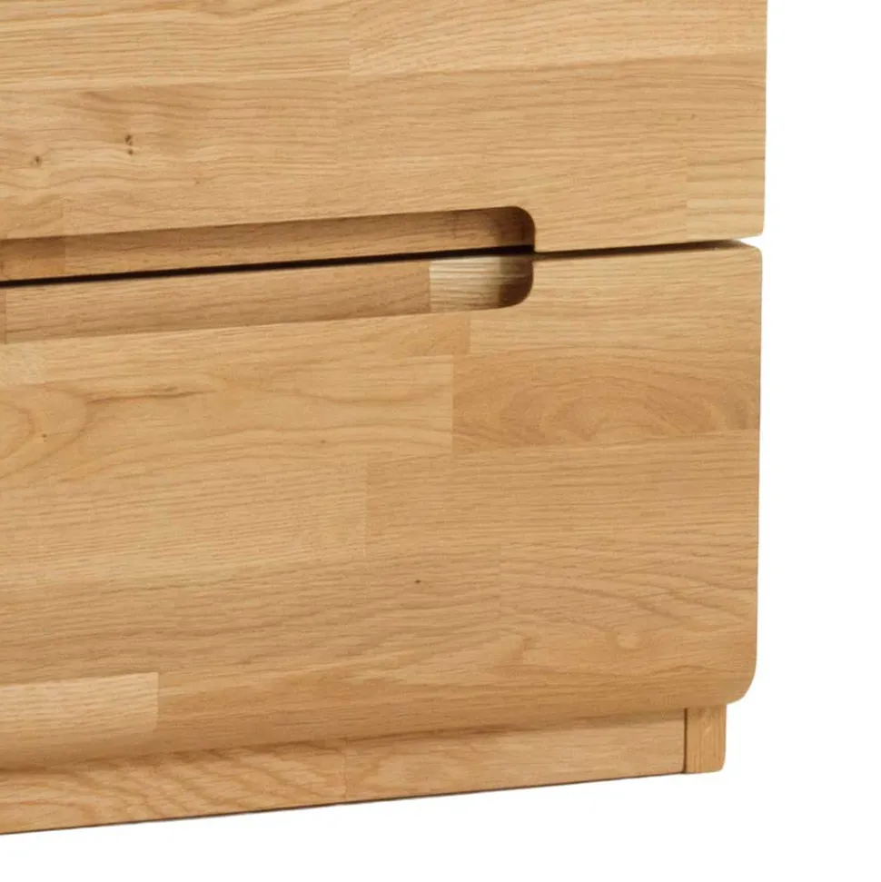 Wildeiche Nachtkommode Rosario honigfarben geölt