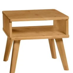 Wildeiche Nachtkonsole in Natur geölt - Fortava