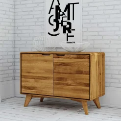 Wildeiche Naturholz Kommode geölt - Eavy