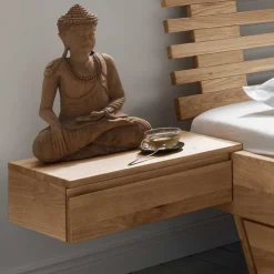 Wildeiche Schlafzimmereinrichtung Set - Zennian (vierteilig)