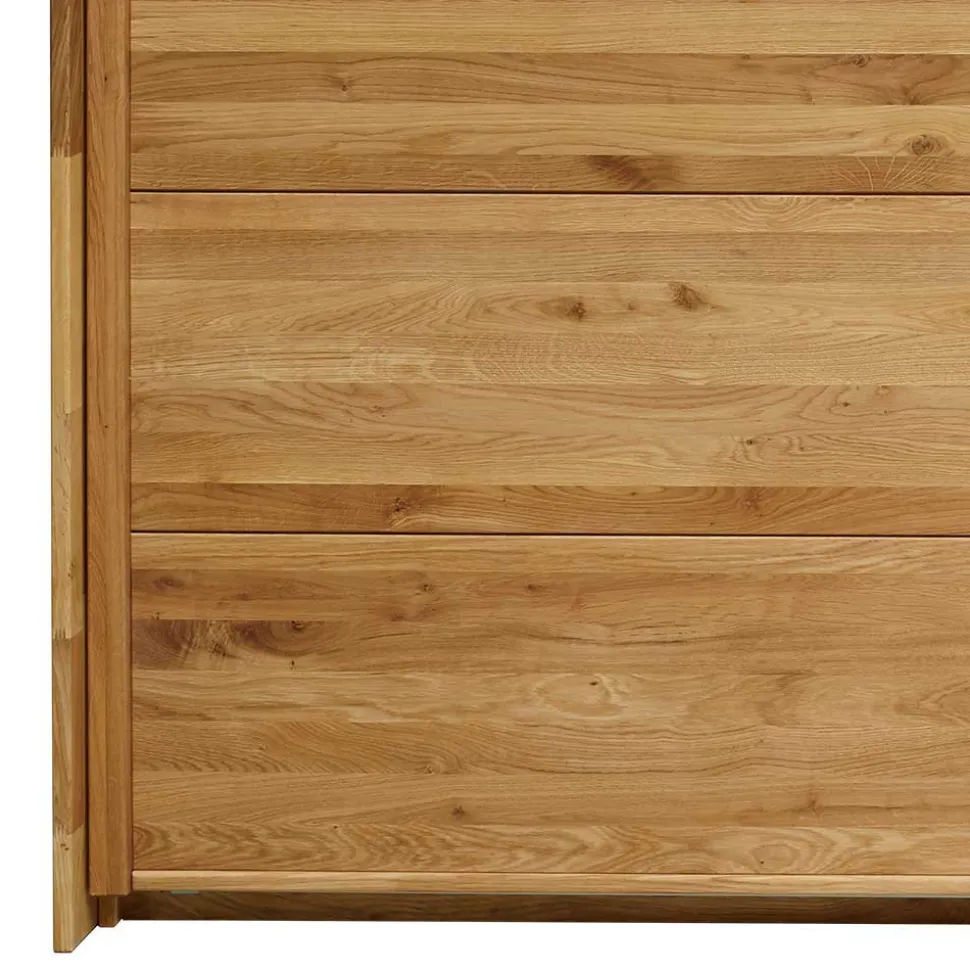 Wildeiche Schlafzimmereinrichtung Set - Zennian (vierteilig)