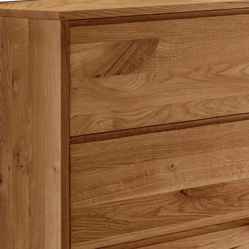 Wildeiche Schlafzimmermöbel Set - Cancun (dreiteilig)