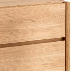 Wildeiche Schreibtisch höhenverstellbar - Melanie