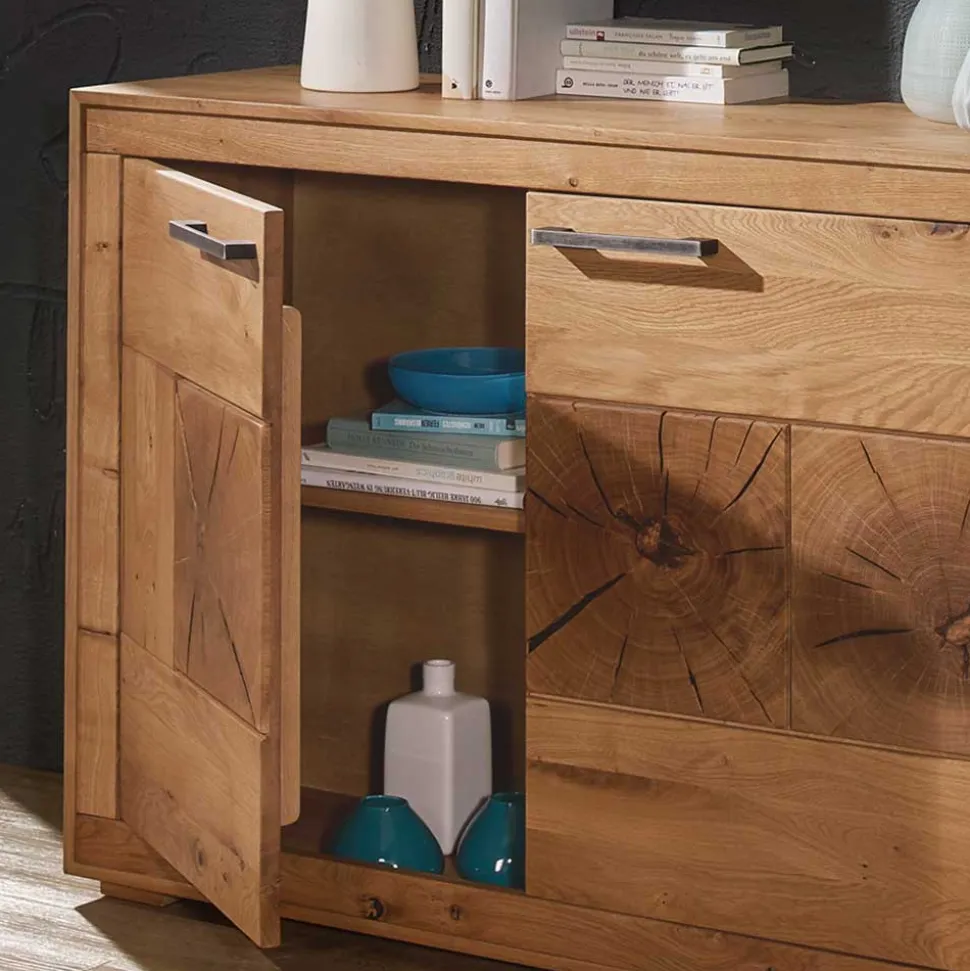 Wildeiche Sideboard Troncon in 171 cm Breite