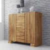 Wildeiche Sideboard Vaskov massiv geölt