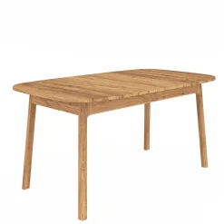 Wildeiche Tisch - 90 cm tief - Laida