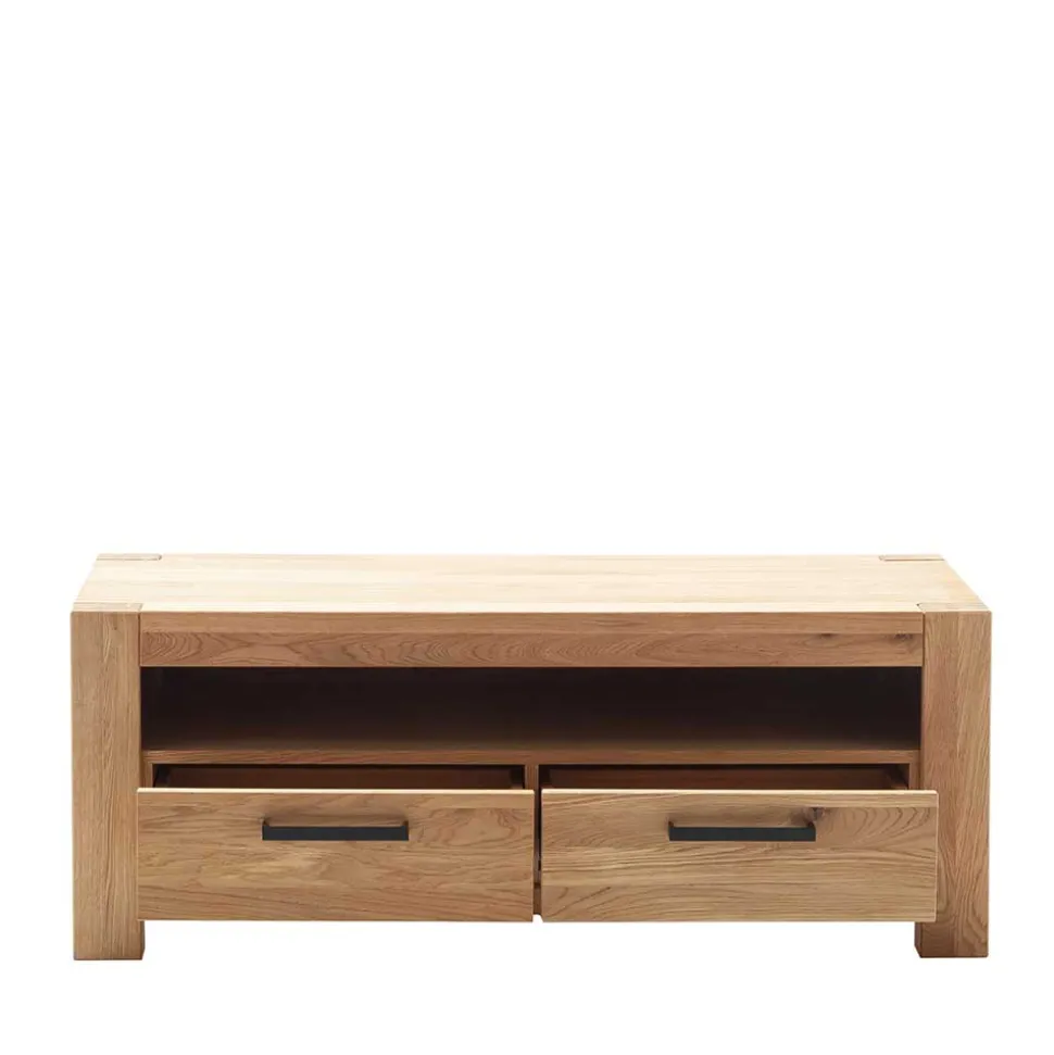 Wildeiche TV Board teilmassiv - Sophia