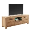 Wildeiche TV Lowboard teilmassiv - Sophia