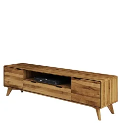 Wildeiche TV Unterschrank mit Schublade - Eavy II