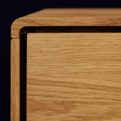 Wildeiche TV Unterschrank mit Schublade - Eavy II