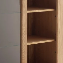 Wildeiche Wohnzimmerschrank teilmassiv - Sophia