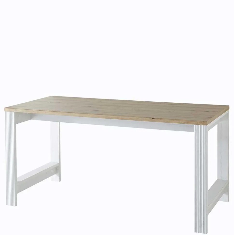 Winkel-Schreibtisch im Landhausstil - Mehady