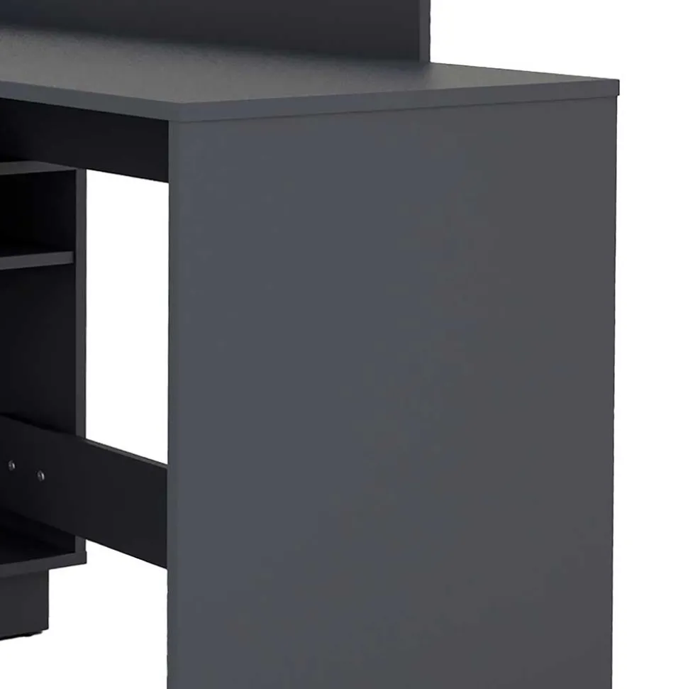 Winkelschreibtisch in Anthrazit - Korfu