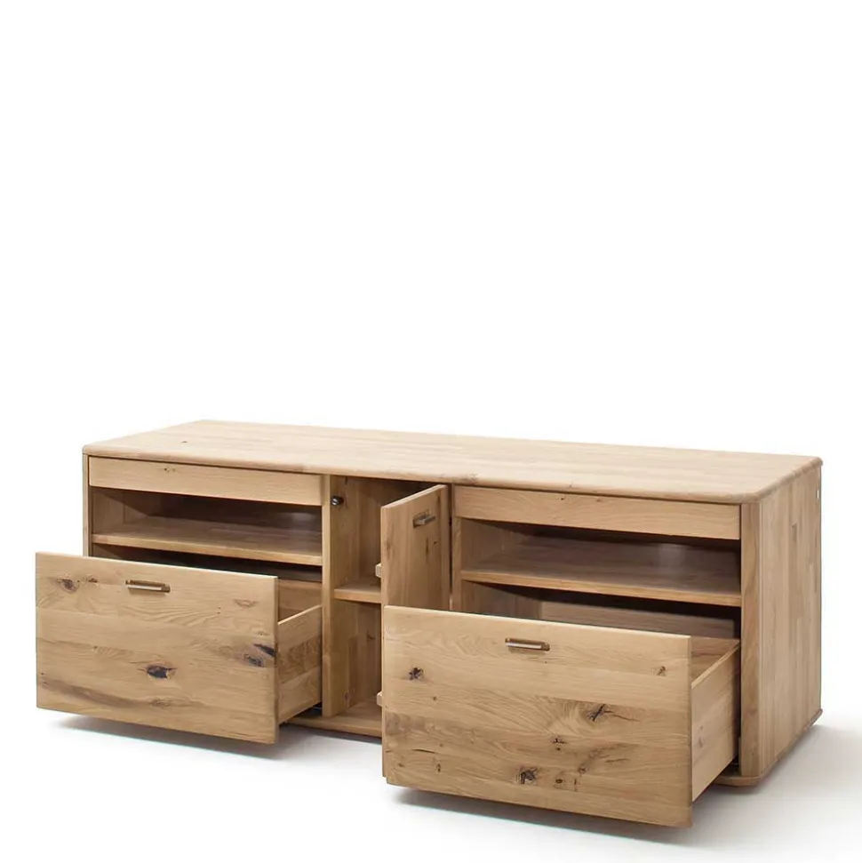 Wohnkombination in Eiche Bianco - Destal (vierteilig)