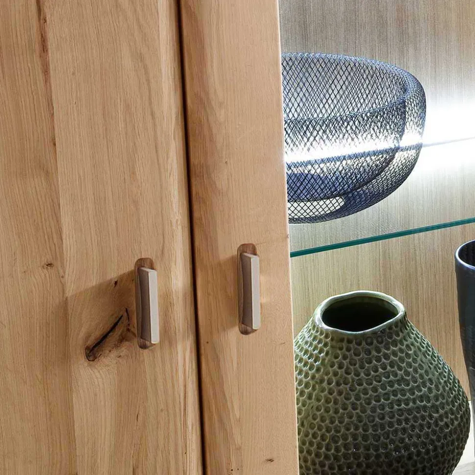 Wohnmöbel aus Eiche Massivholz - Destal (vierteilig)