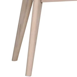 Wohnraum Holzbank in White Wash - Navassa