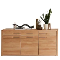 Wohnraum Sideboard aus Kernbuche Massivholz - Amyonta